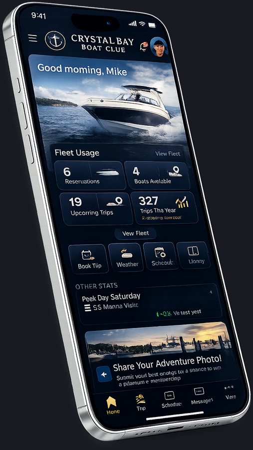 Club booking app